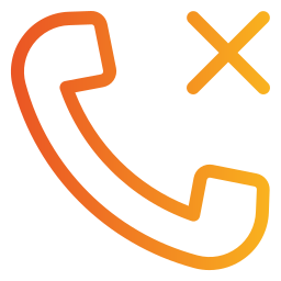 Missed call icon