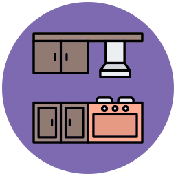 Kitchen cabinet icon