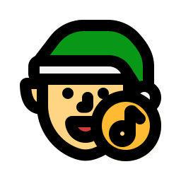 Santa elf icon