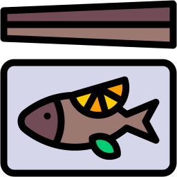 gedämpfter fisch icon