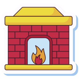 Fireplace icon