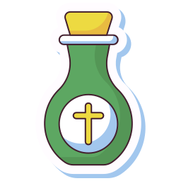 Holy water icon