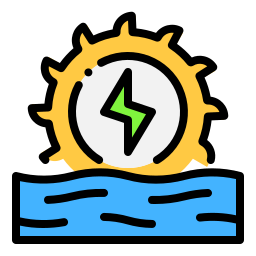 Hydro power icon