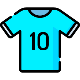 camisa de futebol Ícone