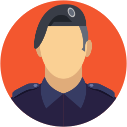 Security officer icon