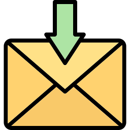 Inbox mail icon