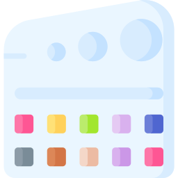 Color palette icon