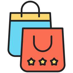 Shopping bag icon