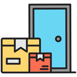 Door delivery icon