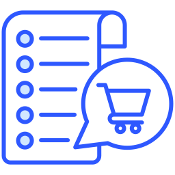 Shopping list icon