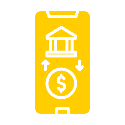 Mobile banking icon