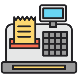 Cash register icon