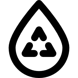 wasser recyceln icon