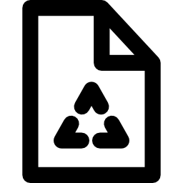 recyclingpapier icon