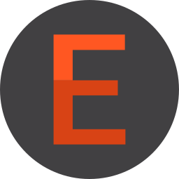 Letter e icon