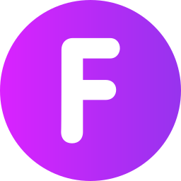 Letter f icon