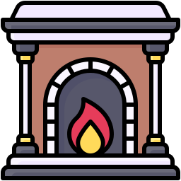 Fireplace icon