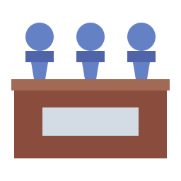 pressekonferenz icon