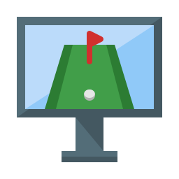 jeu de golf Icône