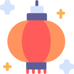 Paper lantern icon