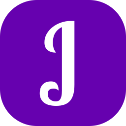 Letter j icon