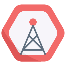 Cell tower icon