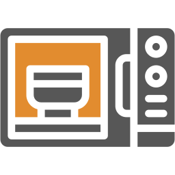 Microwave oven icon