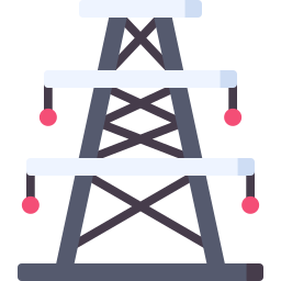 torre elettrica icona