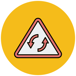 Roundabout icon