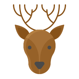 cerf Icône