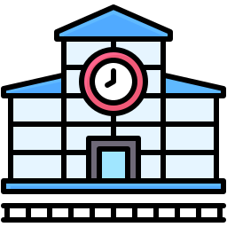 Railway station icon