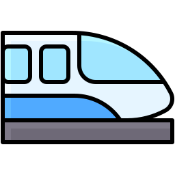 High speed train icon