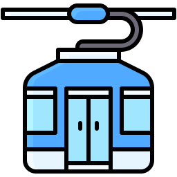 Cable car icon