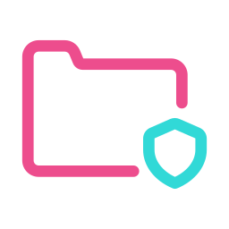 Secure data icon