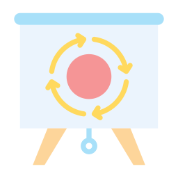 Strategic plan icon