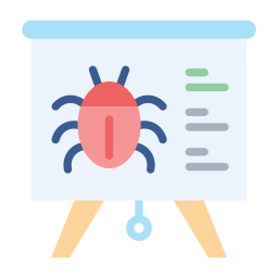 Bug problem icon