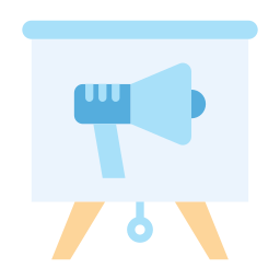 Marketing plan icon