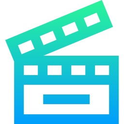 Clapperboard icon