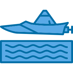 Jet boat icon