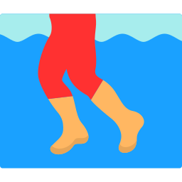 Aqua jogging icon