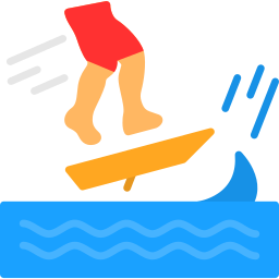 Skimboard icon