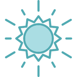 Sun icon