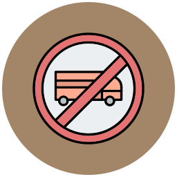 貨物車禁止 icon