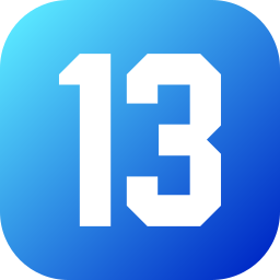 nummer 13 icon