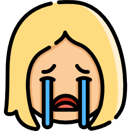 Crying icon