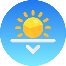 Sun icon