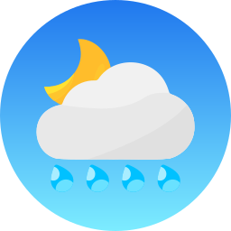 Clouds-moon icon