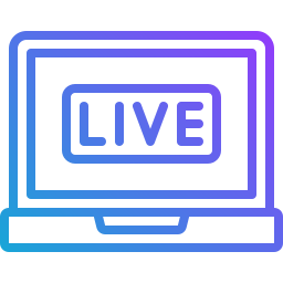 live-streaming icon