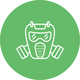 Gas mask icon