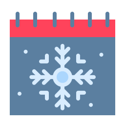 Winter season icon